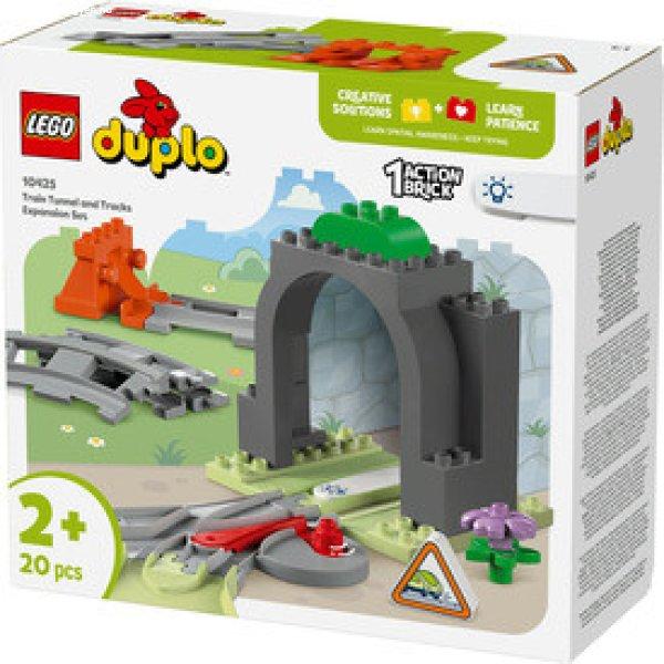 LEGO DUPLO Town 10425 Vonatalagút és sínek kiegészítő szett