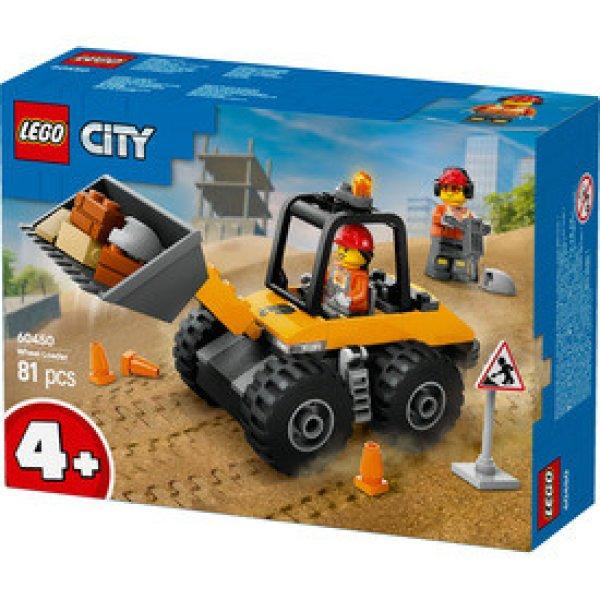 LEGO City Great Vehicles 60450 Sárga kerekes rakodógép