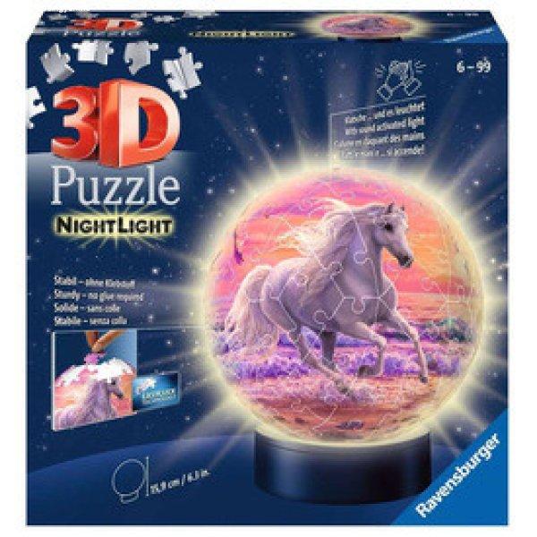 Puzzle 3D 72 db - Lovak a parton