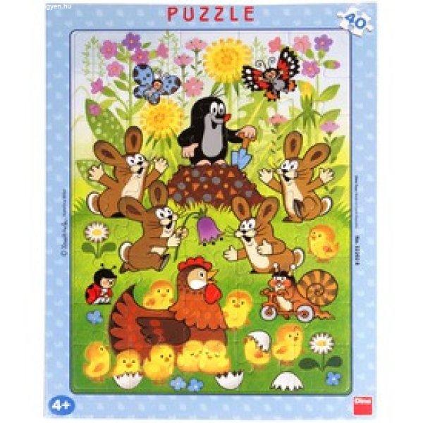 Dino Kisvakond húsvétja 40 darabos puzzle