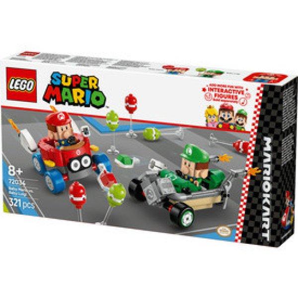 LEGO Super Mario 72034 Mario Kart – Baby Mario és Baby Luigi