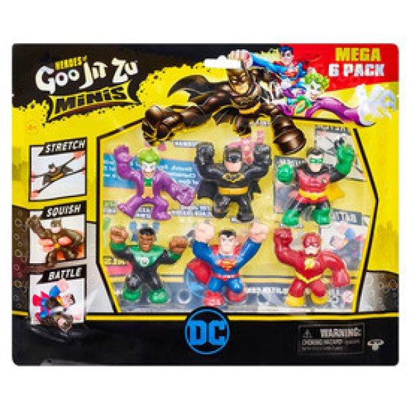 HEROES of Goo Jit Zu DC nyújtható minifigura 6db