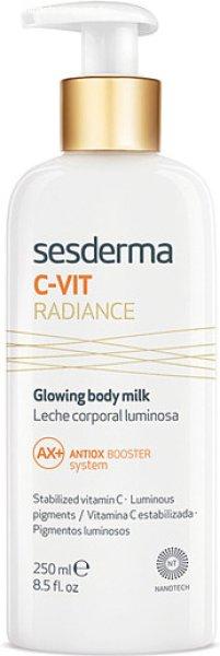 Sesderma Hidratáló testápoló tej C-vitaminnal - VIT Radiance
(Glowing Body Milk) 250 ml