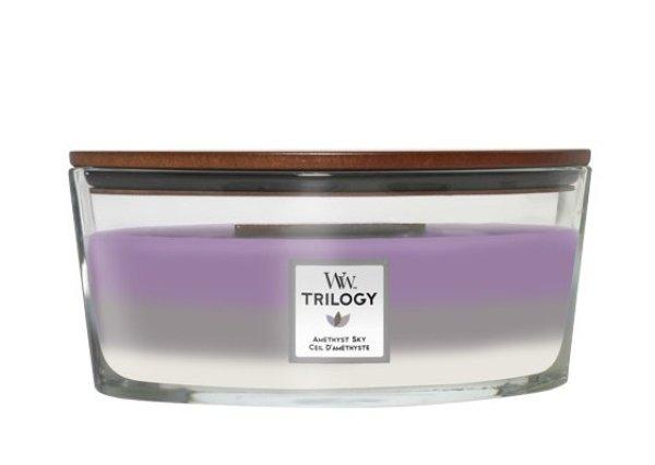 WoodWick Illatgyertya Trilogy Amethyst Sky 453,6 g