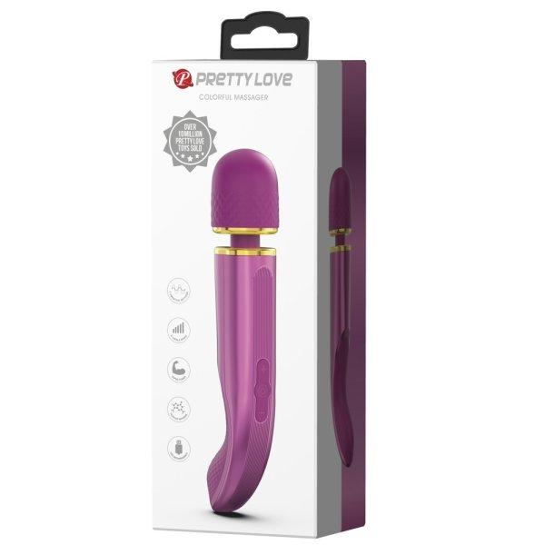  Pretty Love Colorful Massager Purple 