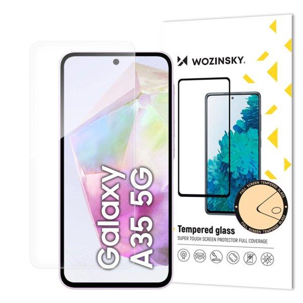 Samsung Galaxy A35 5G karcálló edzett üveg Tempered Glass kijelzőfólia
kijelzővédő fólia kijelző védőfólia edzett SM-A356