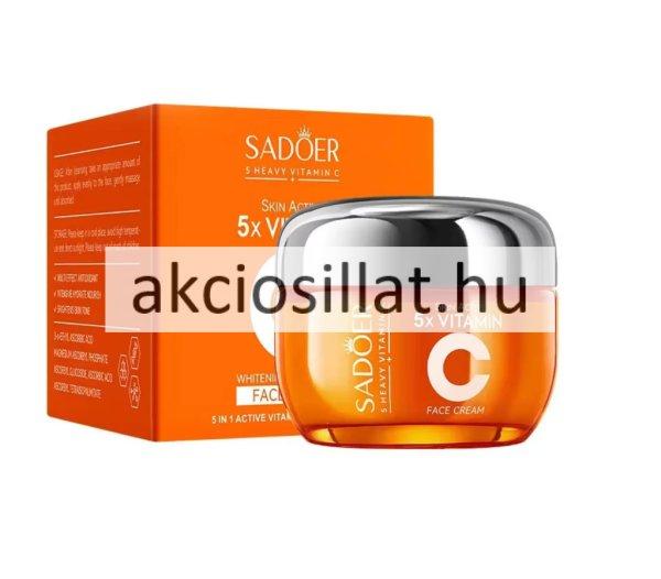 Sadoer Skin Active 5x Vitamin C Face Cream C-vitaminos arckrém 50g