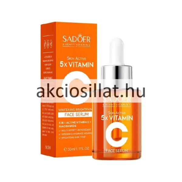 Sadoer Skin Active 5x Vitamin C Face serum C-vitaminos arcszérum 30ml