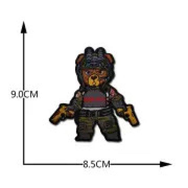 WARAGOD Hímzett tapasz Tactical Bear