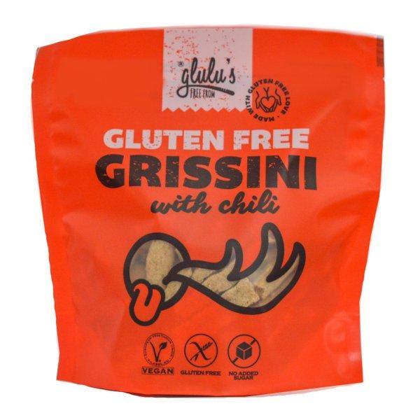 Glulu freefrom cukormentes chilis grissini 100 g