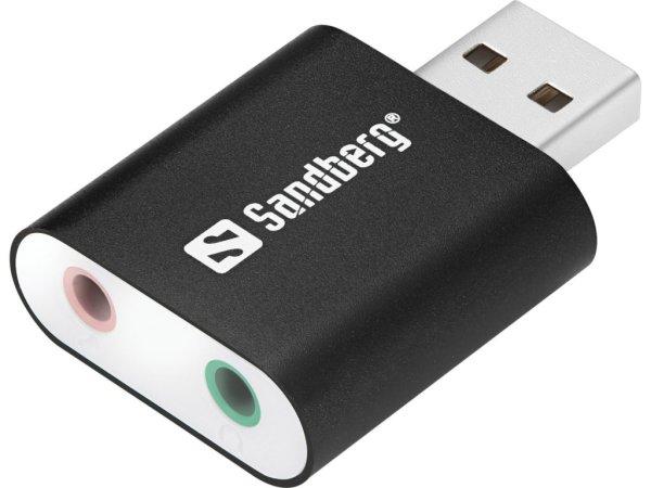 Sandberg USB to Sound Link Black