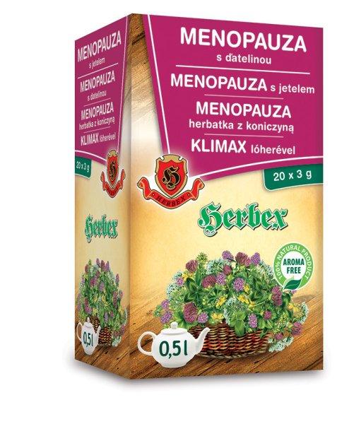 Herbex klimax tea lóherével 20x3g 60 g