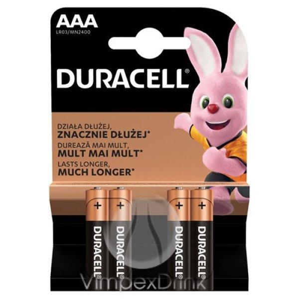 Duracell Basic AAA elem - DL 4db