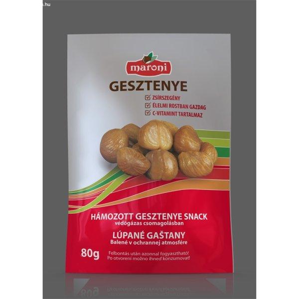 Maroni hámozott gesztenye snack 80 g