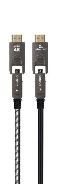 Gembird CCAP-HDMIDD-AOC-10M Active Optical AOC High speed HDMI D-A cable with
Ethernet AOC Premium Series 10m Black