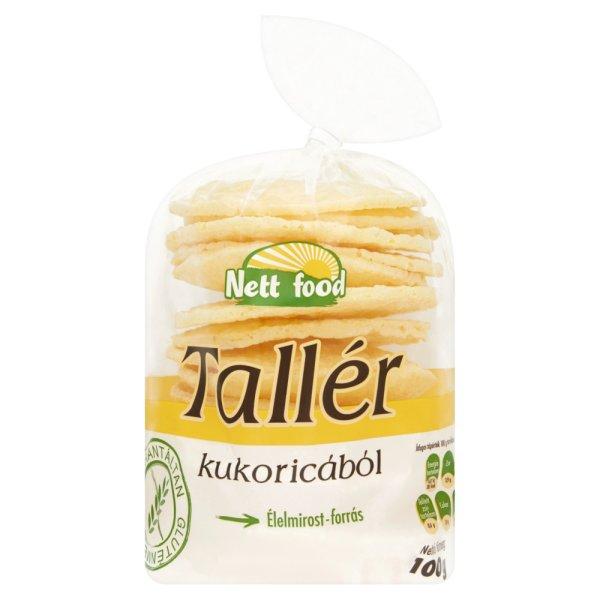 Nett Food kukorica tallér gluténmentes 100 g