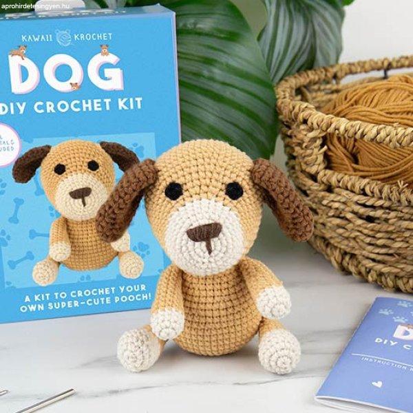 DIY Crochet Dog Kutyus horgoló szett