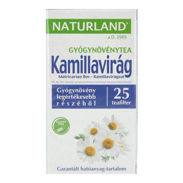 NATURLAND KAMILLA TEA 25FILTER