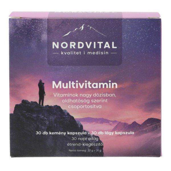 NORDVITAL MULTIVITAMIN KAPSZ. 30+30DB