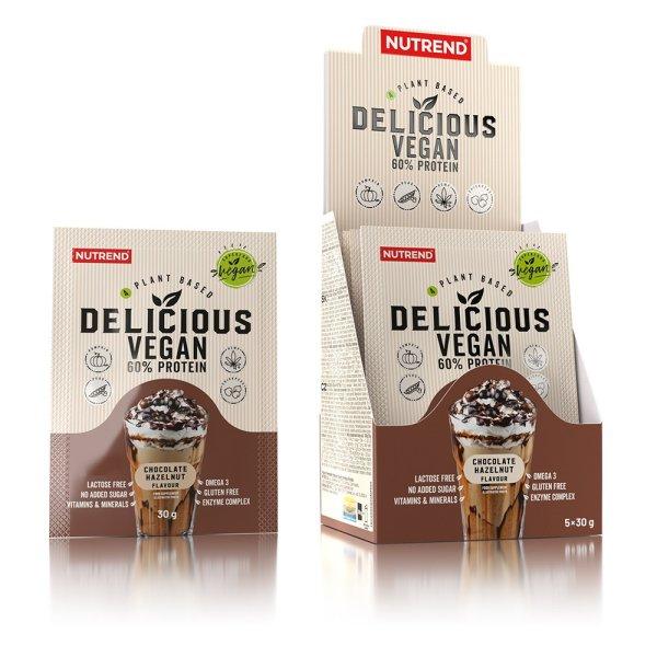 NUTREND Delicious Vegan Protein 30g Latte Macchiato