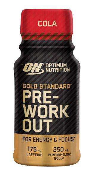 Optimum Nutrition Gold Standard Pre-Workout Shot 60ml Cola