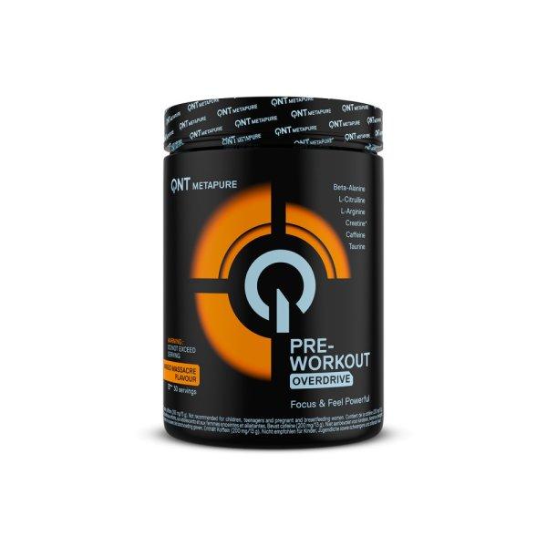 QNT Pre Workout Overdrive Mango Massacre 390 g