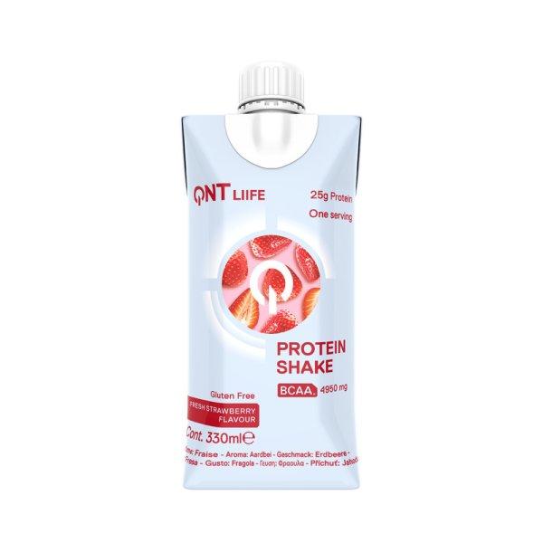 QNT LIIFE Protein Shake 330ml Fresh Strawberry (12)