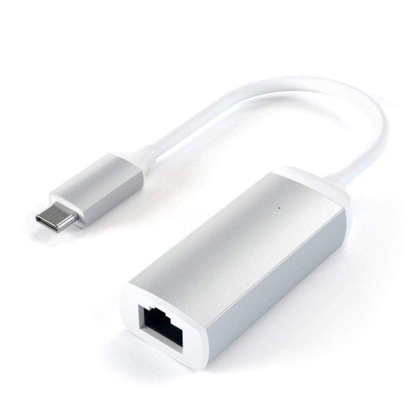 Satechi Type-C to Ethernet Adapter Aluminium Silver