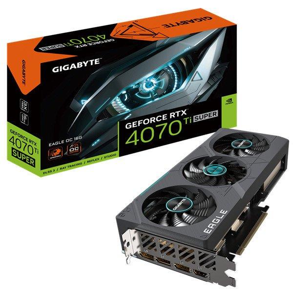 GIGABYTE Videokártya PCI-Ex16x nVIDIA RTX 4070 Ti SUPER 16GB DDR6X OC