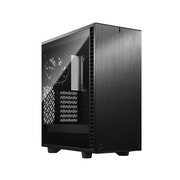 FRACTAL DESIGN Ház Midi ATX Define 7 Compact TG Tint Tápegység nélkül,
Fekete Üvegfalú