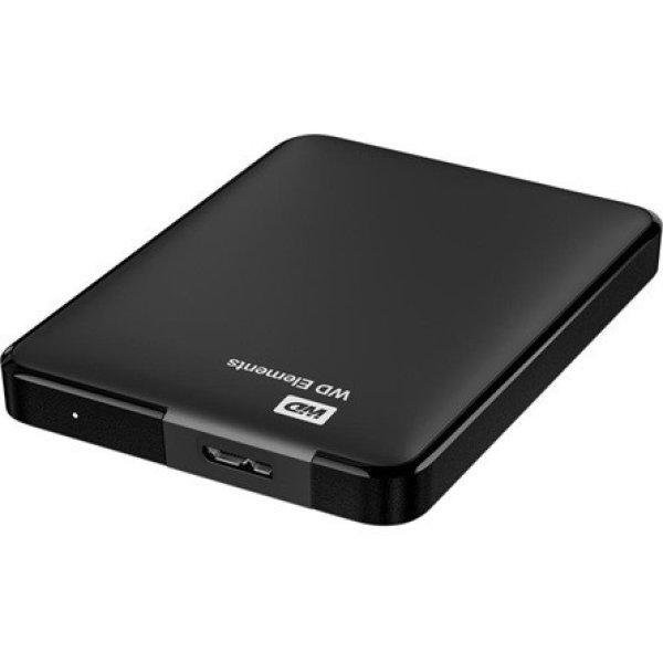 Western Digital Elements 2TB USB-A 3.2 Gen1 2,5" külső HDD fekete