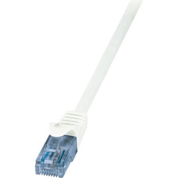 LogiLink RJ45 CAT6A 10Gb UTP M/M adatkábel 2m fehér