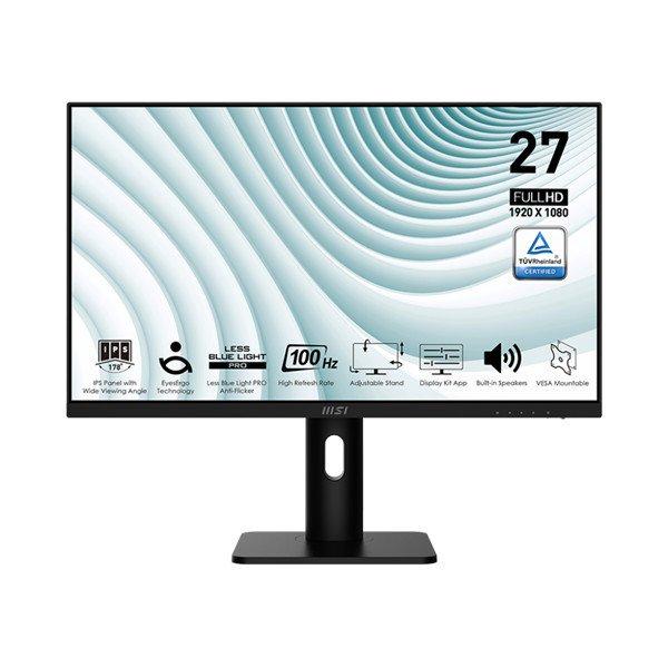 MSI Monitor Business PRO MP273AP 27" FHD 1920x1080, IPS 16:9 100Hz, 1ms,
1000:1, HDMI, DP, VGA, Pivot, Black