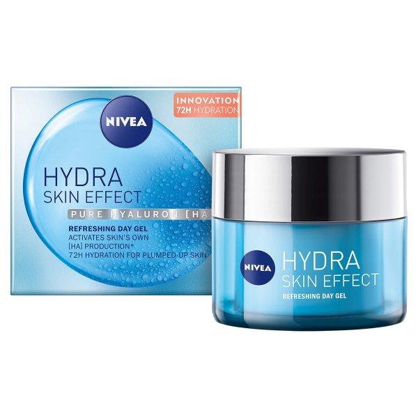 Nivea Frissítő nappali hidratáló gél Hydra Skin Effect
(Refreshing Day Gel) 50 ml