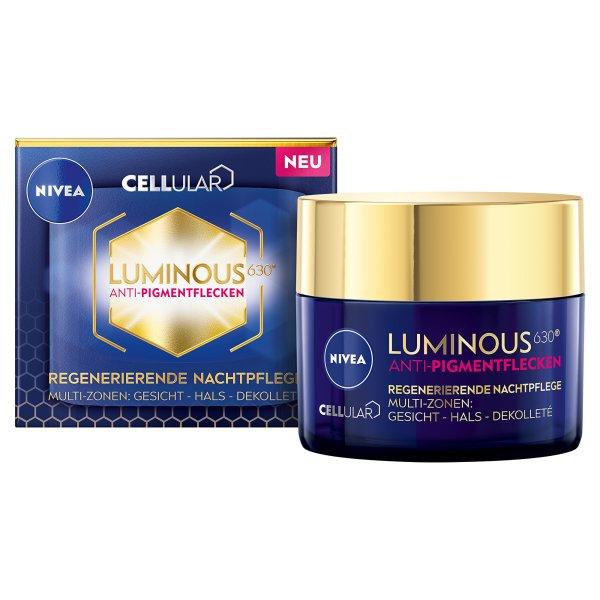 Nivea Éjszakai krém pigmentfoltok ellen Cellular Luminous 630 (Night
Cream) 50 ml