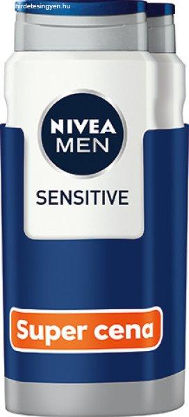 Nivea Tusfürdő férfiaknak Men Sensitive 2 x 500 ml