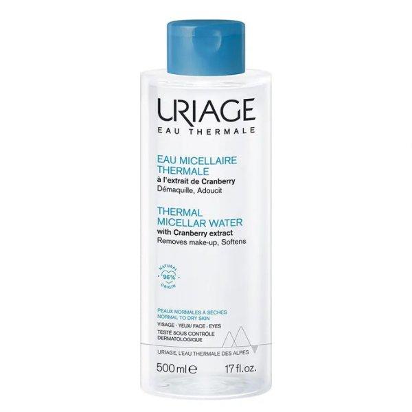 Uriage Micellás víz normál és száraz bőrre Eau
Thermale (Thermal Micellar Water) 500 ml