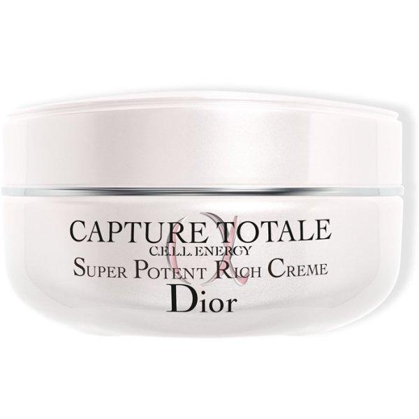 Dior Tápláló bőrápoló krém
öregedésgátló hatással Capture Totale (Super Potent
Rich Cream) 50 ml