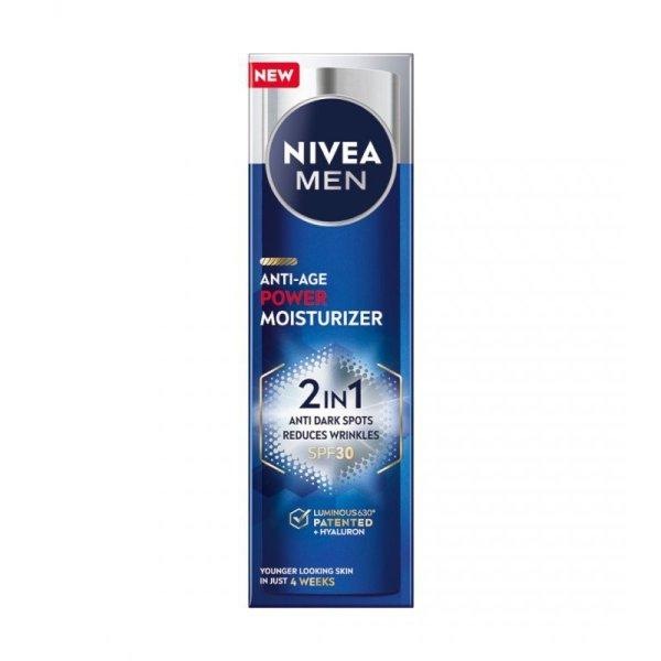 Nivea Erősítő krém SPF 30 Nivea Men Anti-Age Power
(Moisturizer) 50 ml