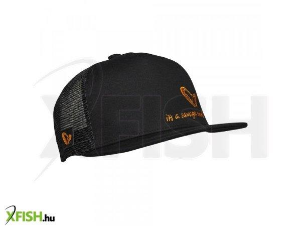 Savage Gear All Black Cap Baseball Sapka Fekete