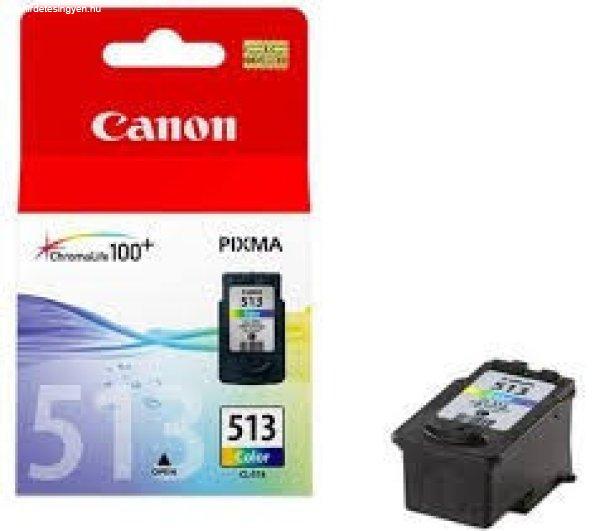 CANON® CL-513 színes EREDETI TINTAPATRON, ~350 oldal ( cl513 ) ( 2971B001 )