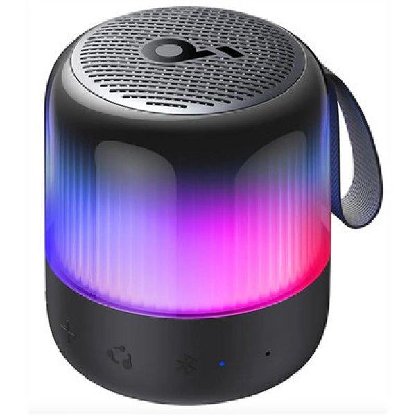 ANKER Bluetooth Hangszóró, Soundcore Glow MINI, 8W, vízálló, fekete -
A3136G11