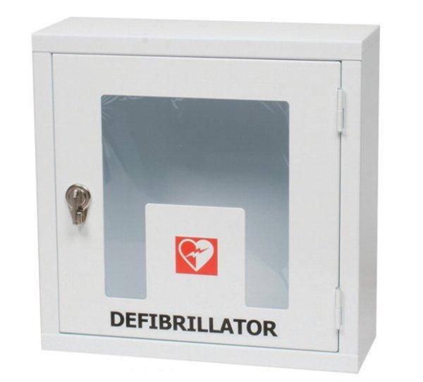 Defibrillátor fali kabin beltéri RIASZTÓVAL