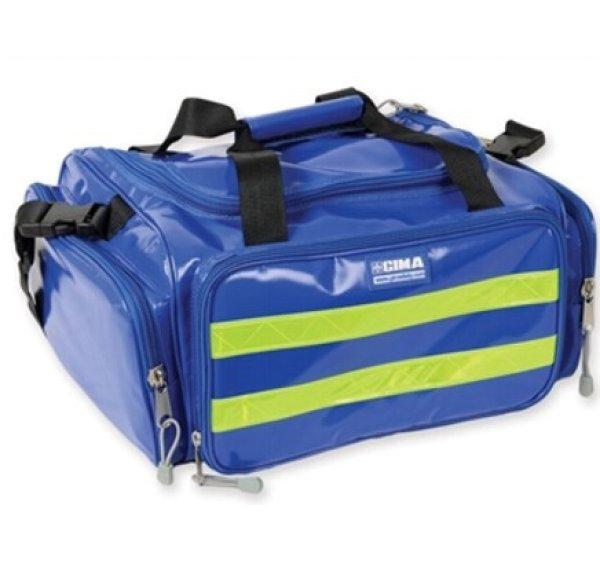 Sürgősségi táska PVC bevonattal HUMAGOR-E kék 35x45x21 cm