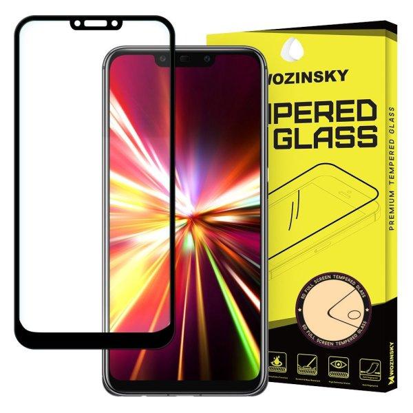 Huawei Mate 20 LITE edzett üveg 5D FEKETE TELJES KÉPERNYŐS FULL SCREEN
HAJLÍTOTT tempered glass kijelzőfólia kijelzővédő védőfólia karcálló
kijelzős