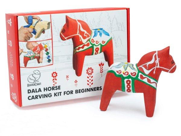 BeaverCraft DIY02 Dala Horse faragó késkészlet