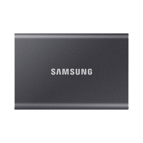 Samsung Külső SSD 2TB - MU-PC2T0T/WW (T7 external, szürke, USB 3.2, 2TB)