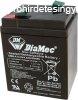 Diamec DM6-4.5 6V 4.5Ah zsels lom akkumultor gondozsment
