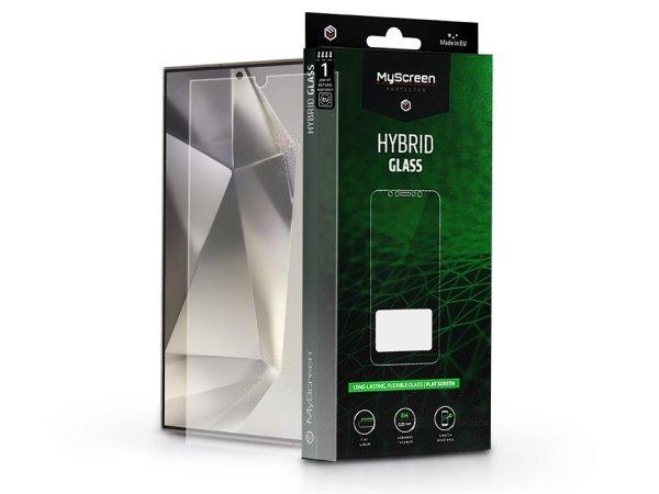 Samsung SM-S928 Galaxy S24 Ultra rugalmas üveg képernyővédő fólia -
MyScreen Protector Hybrid Glass Green - átlátszó