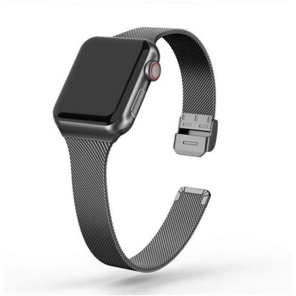 Mybandz APW381581 apple watch csatos milánói fém óraszíj /fekete/ 38/40/41
mm